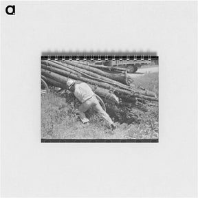 アートメモ帳-Wagon in a Ditch
 - ラッセル リー Memo.