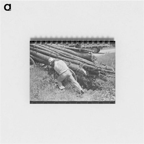 アートメモ帳-Wagon in a Ditch
 - ラッセル リー Memo.