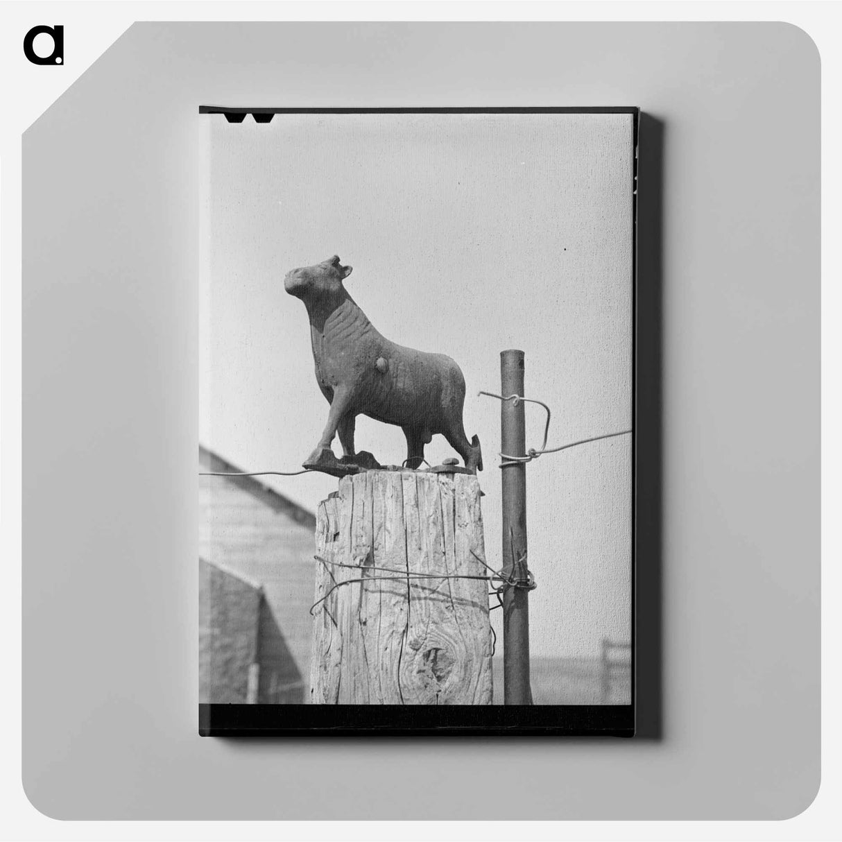 アートパネル-Weather Vane, Sheridan County
 - ラッセル リー Canvas.