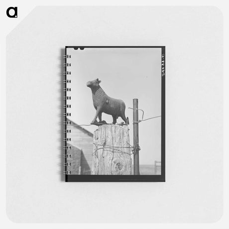アートメモ帳-Weather Vane, Sheridan County
 - ラッセル リー Memo.