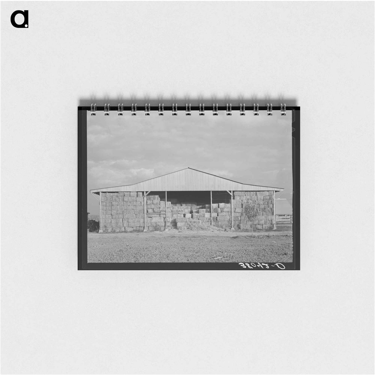 アートメモ帳-Mineral King Hay Barns
 - ラッセル リー Memo.