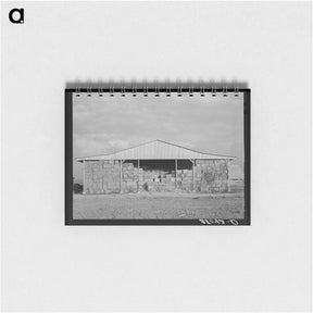 アートメモ帳-Mineral King Hay Barns
 - ラッセル リー Memo.