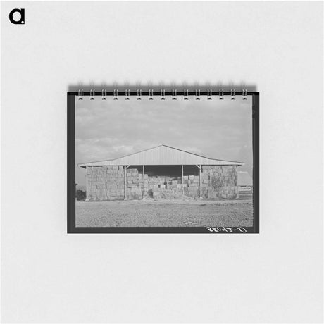 アートメモ帳-Mineral King Hay Barns
 - ラッセル リー Memo.
