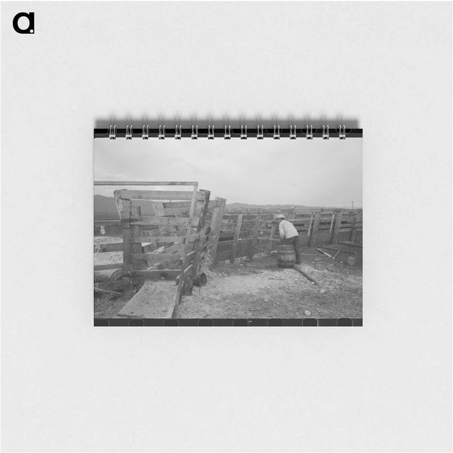 アートメモ帳-Cattle with Hoof Rot
 - ラッセル リー Memo.