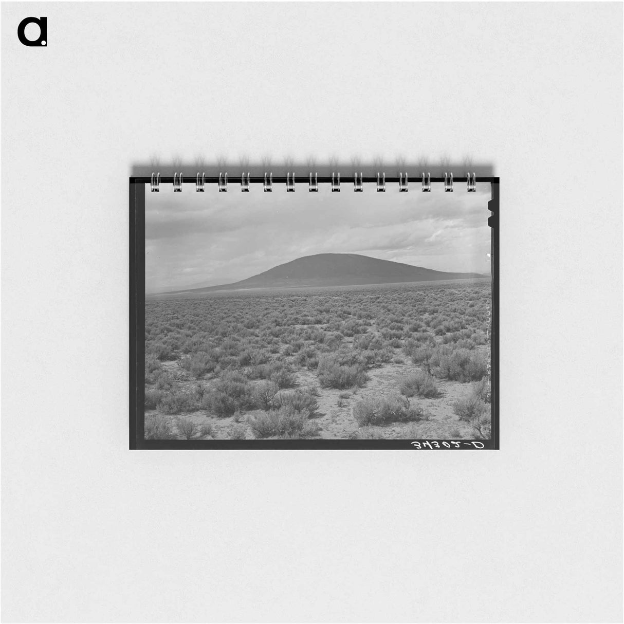 アートメモ帳-Sagebrush Country, Costilla
 - ラッセル リー Memo.