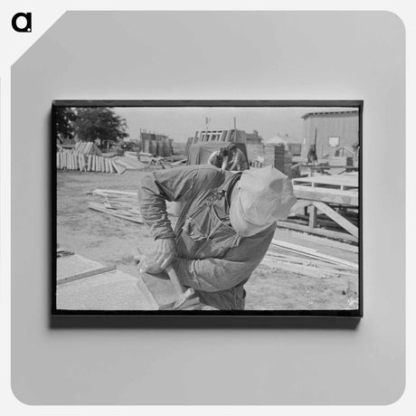 アートパネル-Southeast Missouri Farms Project
 - ラッセル リー Canvas.