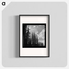 アートポスター-Klamath County Trees and Clouds
 - ラッセル リー Poster.