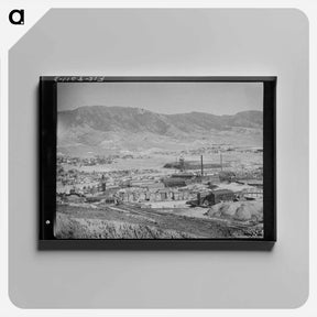 アートパネル-Butte Copper Mines
 - ラッセル リー Canvas.