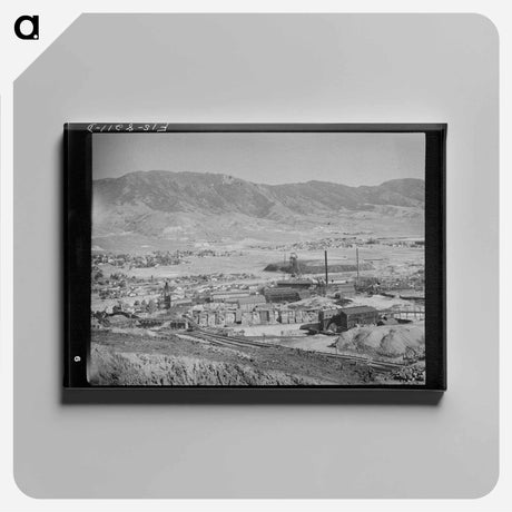 アートパネル-Butte Copper Mines
 - ラッセル リー Canvas.