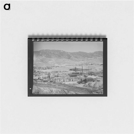 アートメモ帳-Butte Copper Mines
 - ラッセル リー Memo.