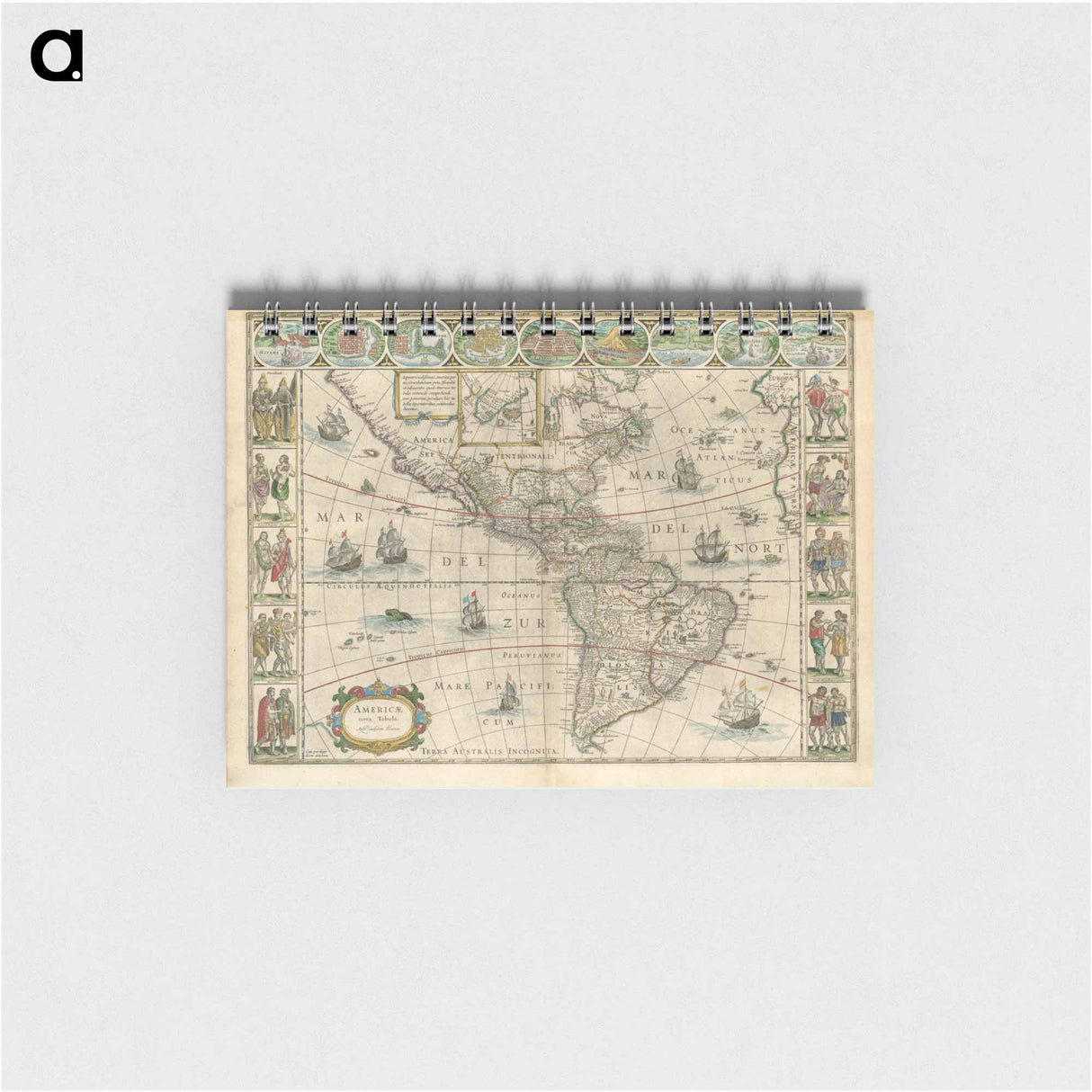 アートメモ帳-Americae nova tabula
 - ボストン公共図書館 Memo.