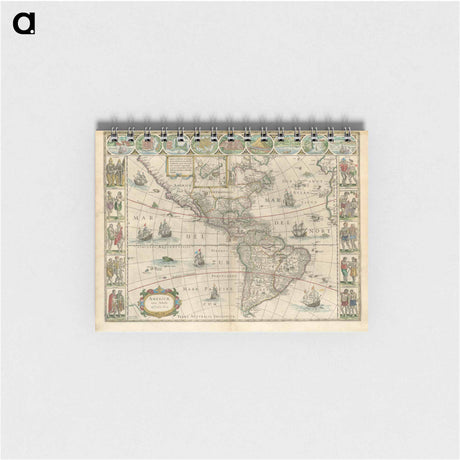 アートメモ帳-Americae nova tabula
 - ボストン公共図書館 Memo.