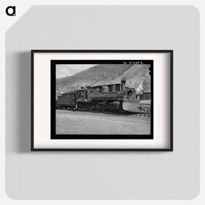 アートポスター-Telluride Locomotive
 - ラッセル リー Poster.