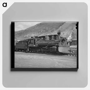 アートパネル-Telluride Locomotive
 - ラッセル リー Canvas.