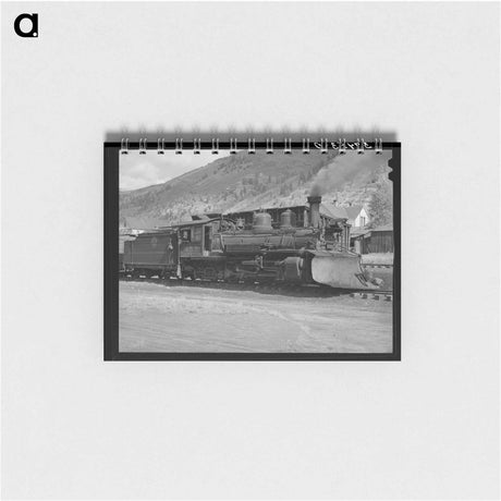 アートメモ帳-Telluride Locomotive
 - ラッセル リー Memo.