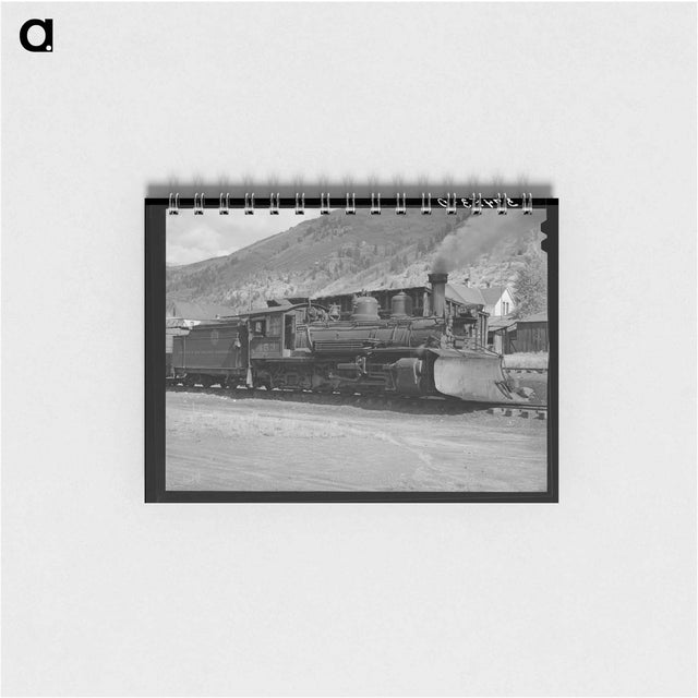 アートメモ帳-Telluride Locomotive
 - ラッセル リー Memo.