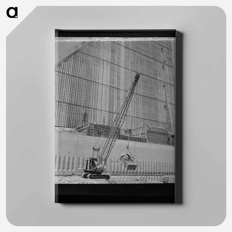 アートパネル-Shasta Dam Construction
 - ラッセル リー Canvas.