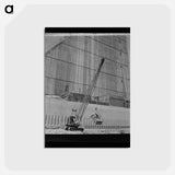 アートポストカード-Shasta Dam Construction
 - ラッセル リー Postcard.