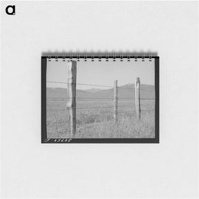 アートメモ帳-Fence on Cruzen Ranch
 - ラッセル リー Memo.
