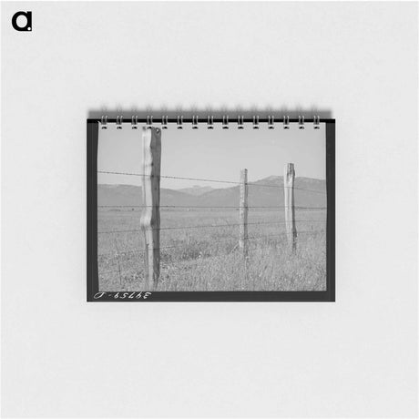 アートメモ帳-Fence on Cruzen Ranch
 - ラッセル リー Memo.