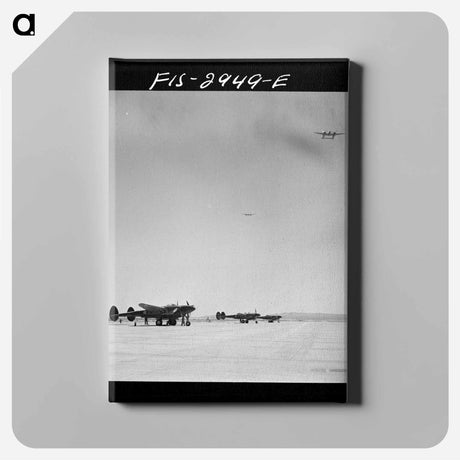 アートパネル-Buzzing the Field
 - ラッセル リー Canvas.