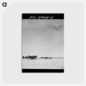 アートポストカード-Buzzing the Field
 - ラッセル リー Postcard.