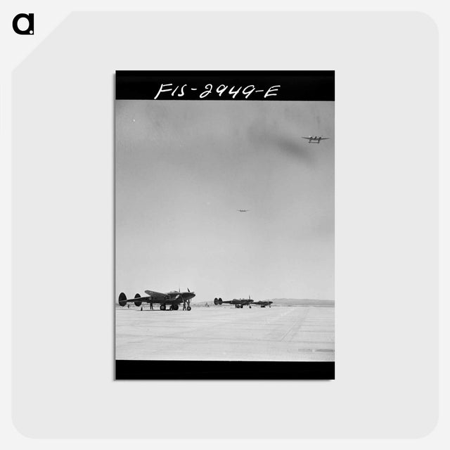 アートポストカード-Buzzing the Field
 - ラッセル リー Postcard.