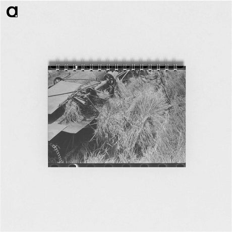 アートメモ帳-Cutting Rice With Binder
 - ラッセル リー Memo.
