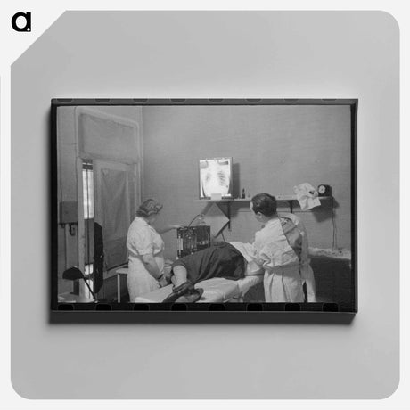 アートパネル-Pneumothorax Treatment
 - ラッセル リー Canvas.