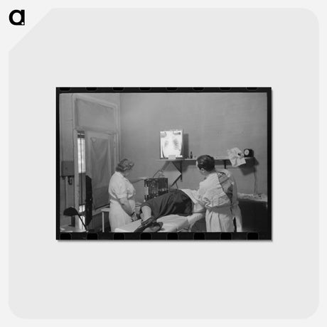 アートポストカード-Pneumothorax Treatment
 - ラッセル リー Postcard.