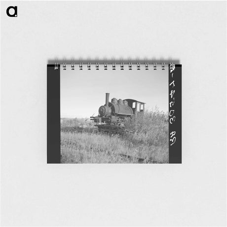 アートメモ帳-Abandoned Locomotive at Old Sawmill
 - ラッセル リー Memo.
