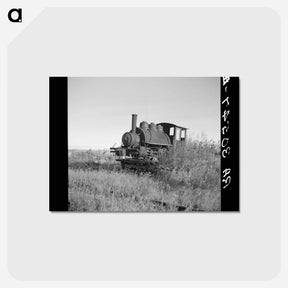 アートポストカード-Abandoned Locomotive at Old Sawmill
 - ラッセル リー Postcard.