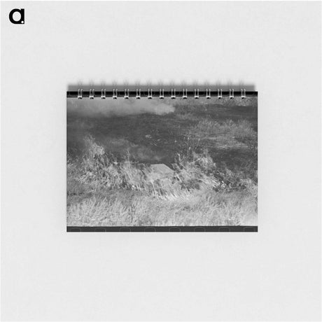 アートメモ帳-Grass Fire, Vale, Oregon
 - ラッセル リー Memo.
