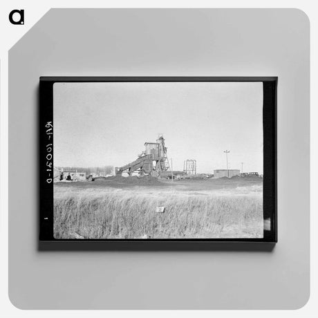 アートパネル-Iowa Coal Mine
 - ラッセル リー Canvas.