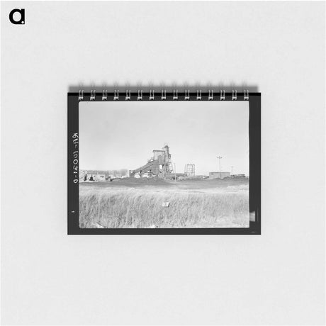 アートメモ帳-Iowa Coal Mine
 - ラッセル リー Memo.