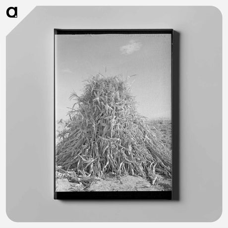 アートパネル-Fodder in the Shock
 - ラッセル リー Canvas.
