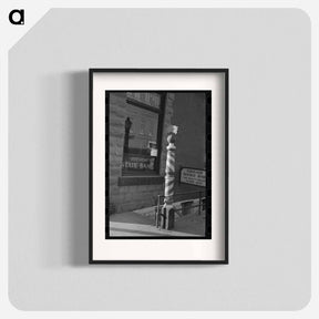 アートポスター-Barber Pole, Williston
 - ラッセル リー Poster.