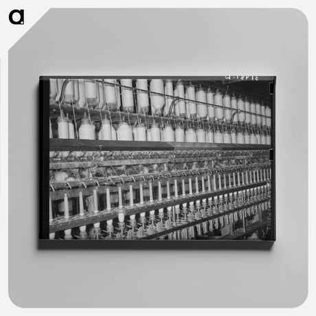 アートパネル-Laurel Cotton Mill
 - ラッセル リー Canvas.