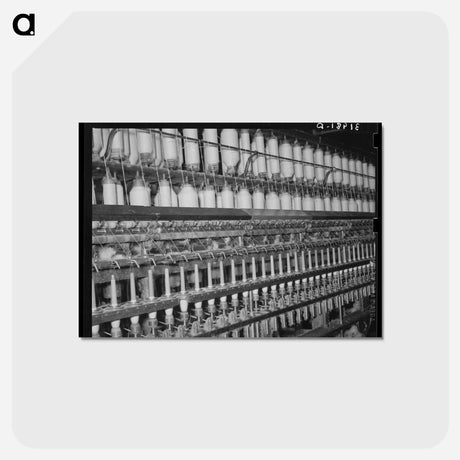 アートポストカード-Laurel Cotton Mill
 - ラッセル リー Postcard.