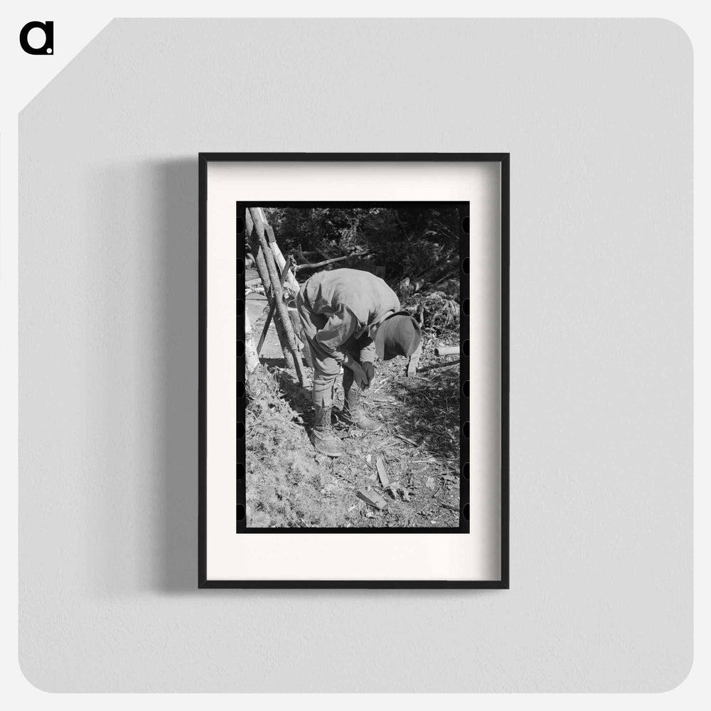Russle Rig William Besson's Drilling Rig - ラッセル リー Poster. – artgraph.