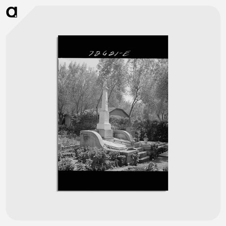 アートポストカード-Mission San Jose Tombstone
 - ラッセル リー Postcard.