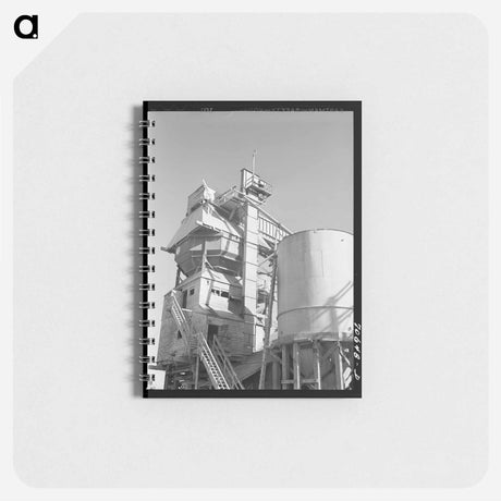 アートメモ帳-Concrete Mixing Plant at Bonneville Dam
 - ラッセル リー Memo.