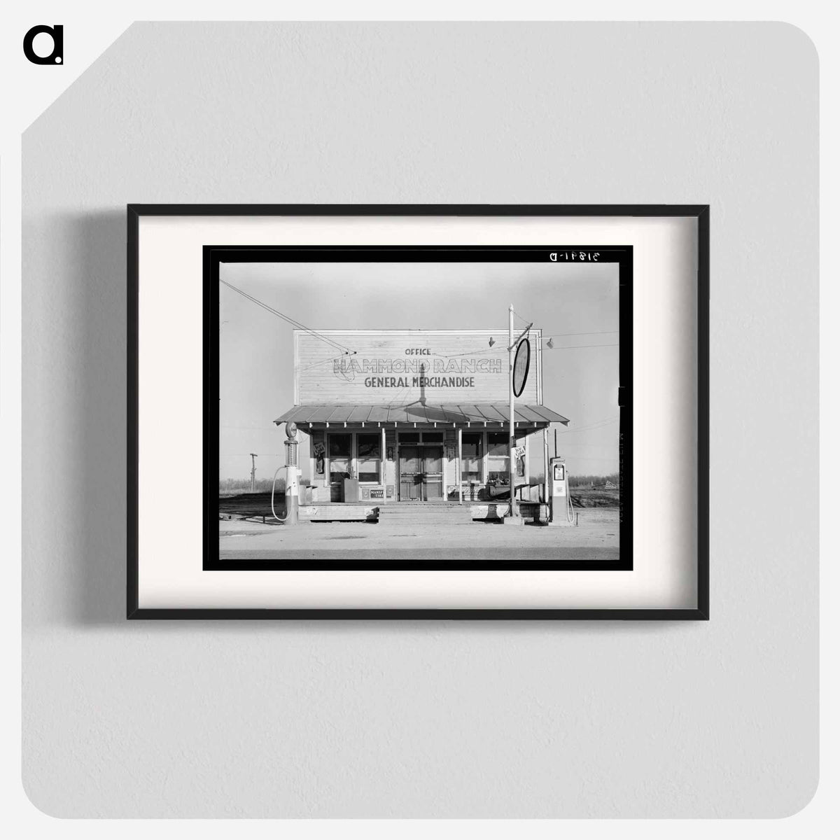 Hammond Ranch General Store - ラッセル リー Poster. – artgraph.
