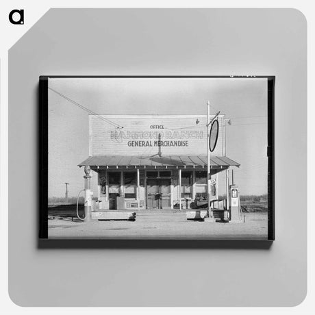 アートパネル-Hammond Ranch General Store
 - ラッセル リー Canvas.