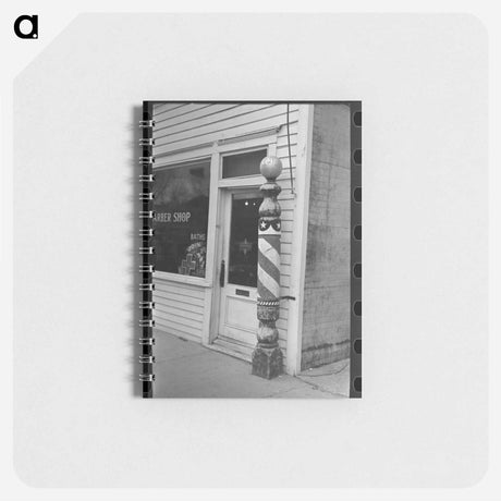アートメモ帳-Barber Pole, Belle Fourche
 - ラッセル リー Memo.