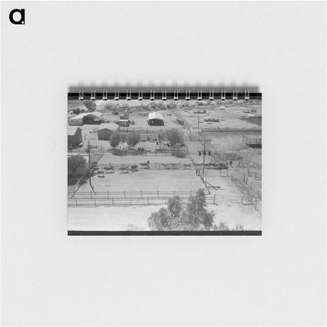 アートメモ帳-Casa Grande Valley Dairy
 - ラッセル リー Memo.