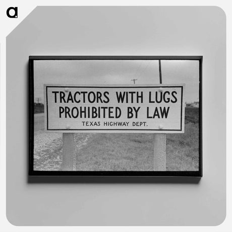アートパネル-Highway Sign, Sinton, Texas
 - ラッセル リー Canvas.