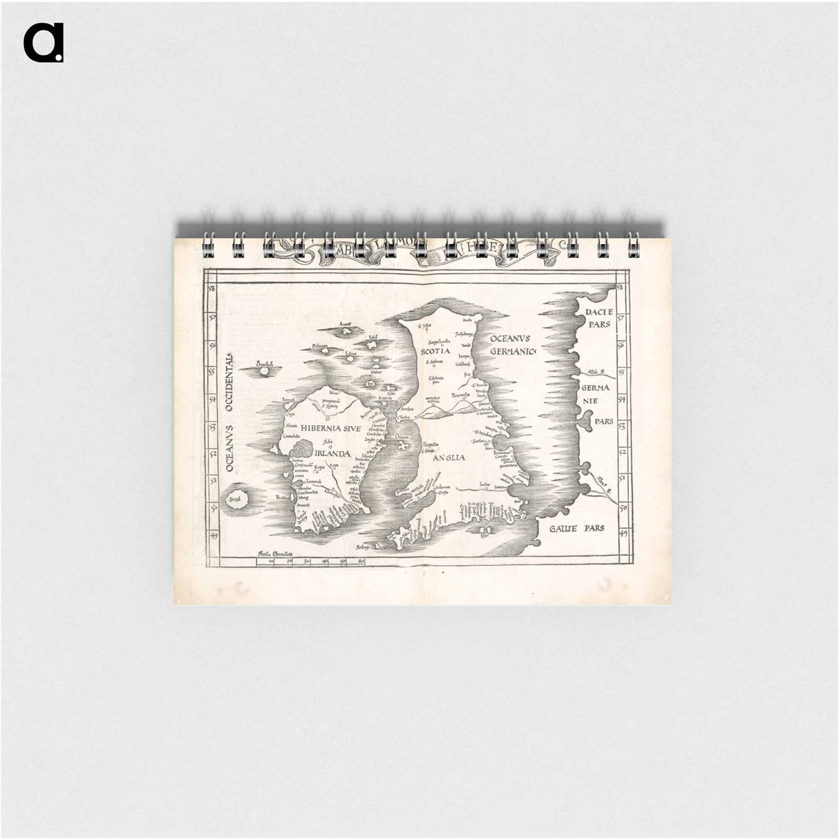 アートメモ帳-Tabula moderna Hiber
 - ボストン公共図書館 Memo.