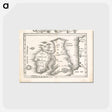 アートポストカード-Tabula moderna Hiber
 - ボストン公共図書館 Postcard.