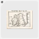 アートポストカード-Tabula moderna Hiber
 - ボストン公共図書館 Postcard.
